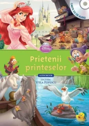 Carte Disney Audiobook Prietenii prințeselor +CD cumpăra în Chișinau. Foto 1