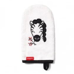 Mănușă de baie pentru copii BabyOno Zebra White cumpăra în Chișinau. Foto 1