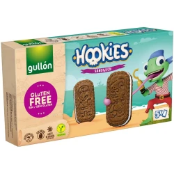 Печенье Gullon Hookies Sandwich без глютена (12 мес+), 230 гр купить в Кишиневе. Фото 1