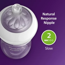 Набор бутылочек для кормления из полипропилена Philips Avent Natural Response, 125 мл, 2 шт. купить в Кишиневе. Фото 2