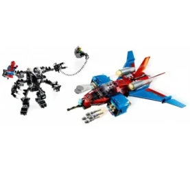 Constructor Lego Super Heroes Marvel "Spider-Man Jet vs. Venom Robot" (371 el.) cumpăra în Chișinau. Foto 5
