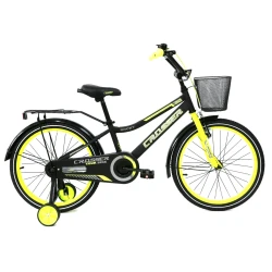 Bicicletă Crosser C13 Yellow/Grey, roți 20" cumpăra în Chișinau