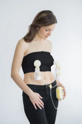 Корсет для сцеживания Medela Easy Expression Black, размер L (101-120 см) купить в Кишиневе. Фото 4