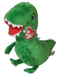 Jucărie de pluș TY Purcelușa Peppa Mr. Dinosaur Beanie Babies, 15 cm cumpăra în Chișinau. Foto 2
