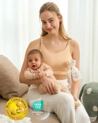 Бюстгальтер для сцеживания Momcozy hands-free Skin, размер XXL купить в Кишиневе. Фото 6