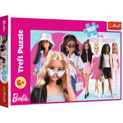 Puzzle Trefl Barbie Barbie and her world, 160 elemente cumpăra în Chișinau. Foto 1