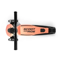 Самокат Scoot&Ride Highwaykick 5 LED Peach купить в Кишиневе. Фото 2