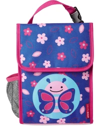 Pungă pentru prânz Skip Hop Zoo Fluturaș, 18 x 11 x 24 cm cumpăra în Chișinau. Foto 2