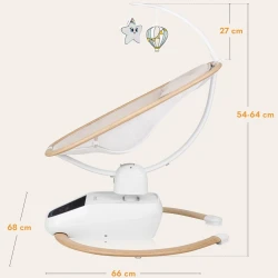 Качалка Lionelo Olivia Beige Natural купить в Кишиневе. Фото 14