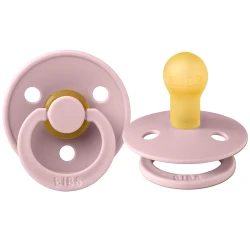 Suzetă rotundă din latex Bibs Colour Pink Plum 0-6 luni cumpăra în Chișinau. Foto 1