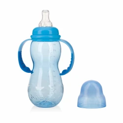 Бутылочка с ручкой из пластика Nuby Non-Drip 320 мл купить в Кишиневе. Фото 1