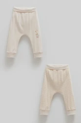 Штанишки Caramell All Time Boy Beige, 2 шт. (18-24М) купить в Кишиневе. Фото 1