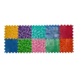 Covoraș-puzzle ortopedic de masaj Ortek Mix, set de 10 elemente + joc de masă Forest Adventures cumpăra în Chișinau. Foto 6