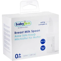 Ложка с резервуаром для младенцев BabyJem White, 50 мл купить в Кишиневе. Фото 8