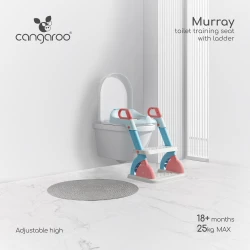 Детская накладка на унитаз с лестницей Moni Murray Blue, 18 мес. + купить в Кишиневе. Фото 4