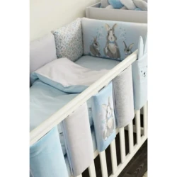 Aparatoare patut Veres Summer Bunny Blue (6 piese), 30x17 cm cumpăra în Chișinau. Foto 2