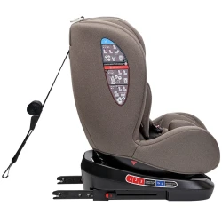Scaun auto 40-150 cm (i-Size) Isofix Kikkaboo i-Trip Beige, rotativ 360 cumpăra în Chișinau. Foto 5