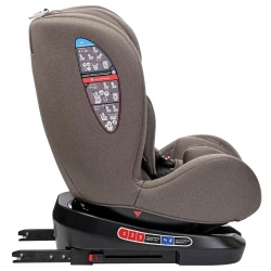 Scaun auto 40-150 cm (i-Size) Isofix Kikkaboo i-Trip Beige, rotativ 360 cumpăra în Chișinau. Foto 7