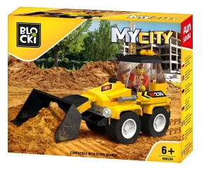 Set construcție Blocki MyCity Mini Buldozer, 88 elemente cumpăra în Chișinau. Foto 1
