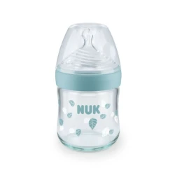 Biberon din sticlă NUK Nature Sense 120 ml cumpăra în Chișinau. Foto 7