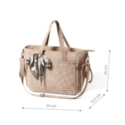 Сумка для коляски Babyono Carmen Beige купить в Кишиневе. Фото 10