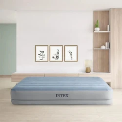 Saltea gonflabilă Intex Velur Comfort Mid-Rise cu pompă USB integrată 5 V cumpăra în Chișinau. Foto 2