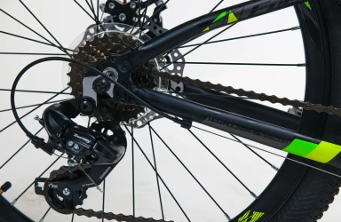 Bicicleta Fulger Neptun Blue & Green, roți 24 cumpăra în Chișinau. Foto 8