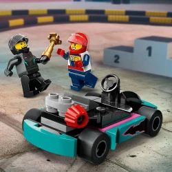 Конструкторы Lego City Go-Karts and Race Drivers, 99 элементов купить в Кишиневе. Фото 6