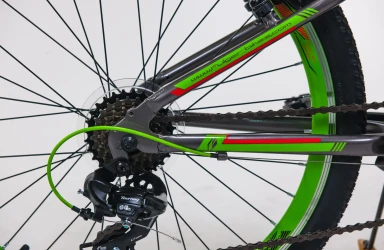 Bicicleta Fulger Apollo Green & Red, roți 24 cumpăra în Chișinau. Foto 4