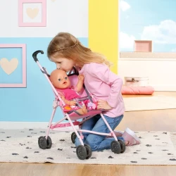 Коляска для кукол Zapf Creation Babyborn Fairytale Walk Pink & Grey купить в Кишиневе. Фото 5