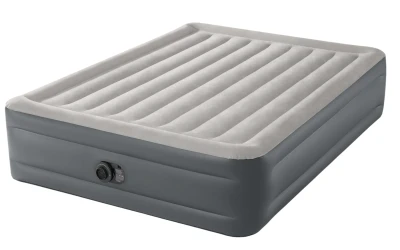 Надувной матрас Intex Velur Queen Essential Rest со встроенным электрическим насосом 220 В купить в Кишиневе. Фото 1