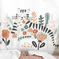 Комплект в кроватку PernaMea Premium Слон (8 предметов), 120x60 см купить в Кишиневе. Фото 7