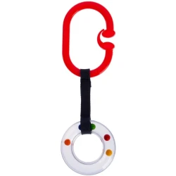 Погремушка BabyJem Rattle Ring Oval Red купить в Кишиневе. Фото 1