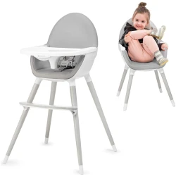 Scaun de masa 2 in 1 KinderKraft Fini Grey cumpăra în Chișinau. Foto 2