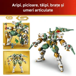 Set construcție Lego Ninjago Lloyd's Titan Mech 15th Anniversary, 1293 elemente cumpăra în Chișinau. Foto 6