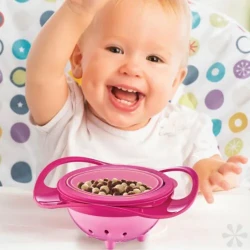 Bol multifuncțional cu capac BabyJem Amazing Bowl Pink cumpăra în Chișinau. Foto 4