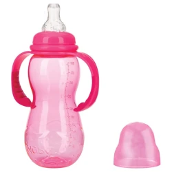 Бутылочка с ручкой из пластика Nuby Non-Drip 320 мл купить в Кишиневе. Фото 5