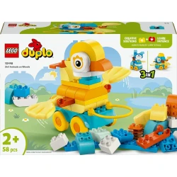 Set construcție Lego Duplo 3in1 Animals On Wheels, 58 elemente cumpăra în Chișinau. Foto 1