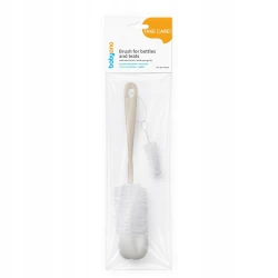 Щётка для бутылочек и сосок BabyOno Beige с мини-щёткой купить в Кишиневе. Фото 3