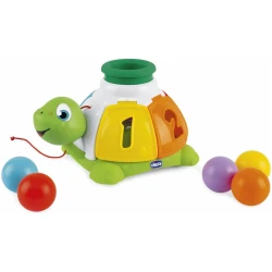 Игрушка для тягания Chicco Sort & Surprise Turtle купить в Кишиневе. Фото 1