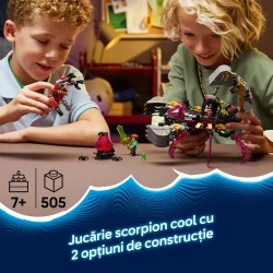 Конструкторы Lego Dreamzzz Nightmare Scorpion Digger, 505 элементов купить в Кишиневе. Фото 4