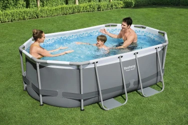 Bazin pentru copii Bestway Power Steel Oval + pompă de filtrare 1249 l/h, 3668 litri cumpăra în Chișinau. Foto 3