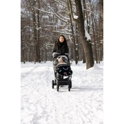 Зимний чехол для коляски Caretero Climber Black, 95x45 см купить в Кишиневе. Фото 8