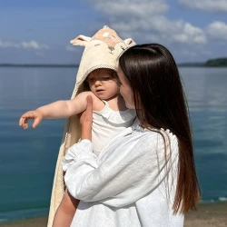 Prosop de baie Perina Bambi Bej, 95x95 cm cumpăra în Chișinau. Foto 6
