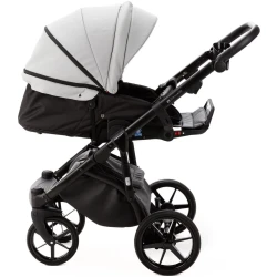 Коляска 2/1 Adamex Nola Deluxe Grey Black купить в Кишиневе. Фото 2