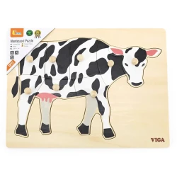 Пазл Viga Montessori Корова купить в Кишиневе. Фото 4