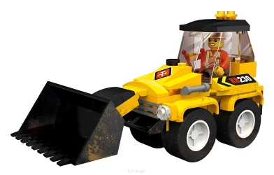 Set construcție Blocki MyCity Mini Buldozer, 88 elemente cumpăra în Chișinau. Foto 3