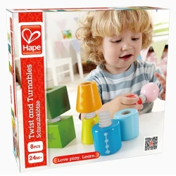Set constructie Hape Twist and Turnables, 8 elemente cumpăra în Chișinau. Foto 1