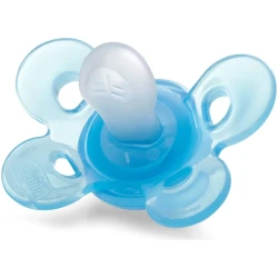 Ортодонтическая пустышка из силикона Chicco Physio Comfort Blue, 6-16 м купить в Кишиневе. Фото 3