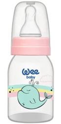 Biberon pentru bebeluși din plastic Weebaby, 125 ml, in sort. cumpăra în Chișinau. Foto 3